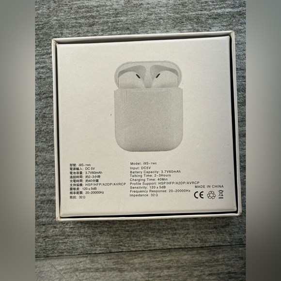 i9S-TWS 5.0 Wireless Bluetooth Earbuds iPhone & Android White - Picture 13 of 16